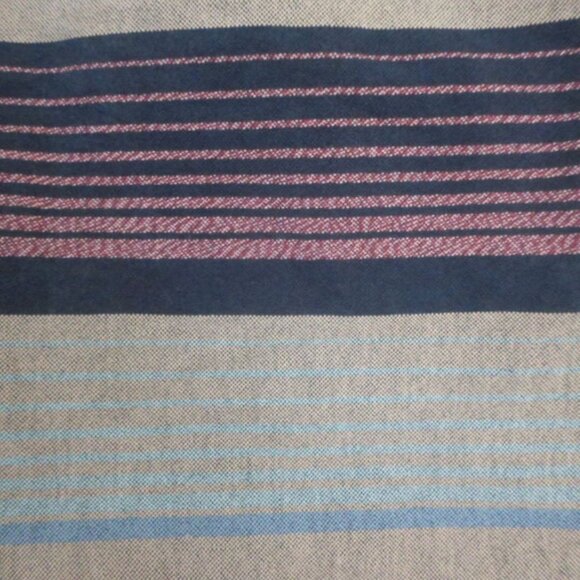 Scotch & Soda Mens 32 Shorts Striped Chino Navy Blue Gray - Picture 3 of 7